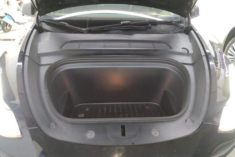 Used Tesla Model Y 2022 Long-Range All-Wheel-Drive Version Engine Bay