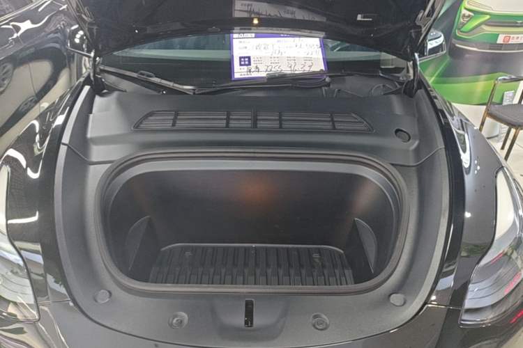 Used Tesla Model Y 2022 Revised Version Rear-Wheel Drive Engine Bay