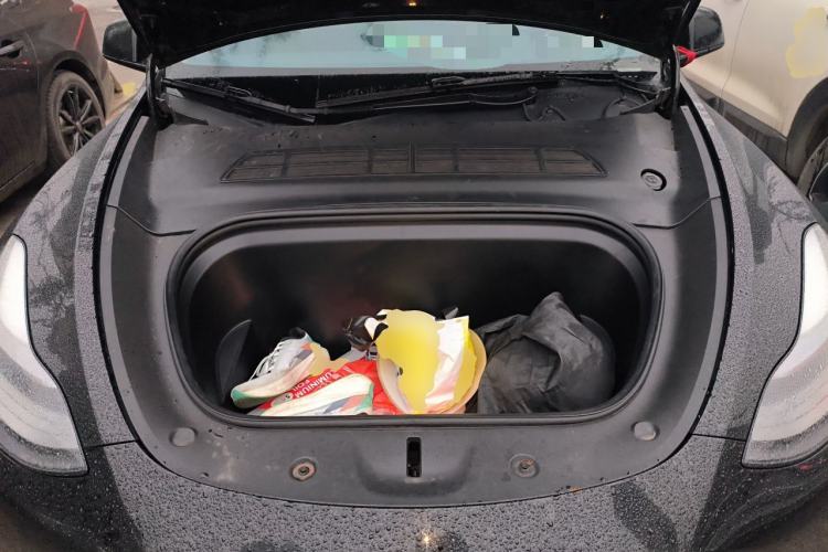 Used Tesla Model Y 2022 Long-Range All-Wheel-Drive Version Engine Bay