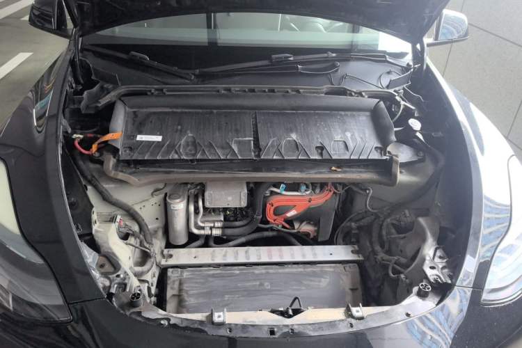 Used Tesla Model Y 2022 Revised Version Rear-Wheel Drive Engine Bay