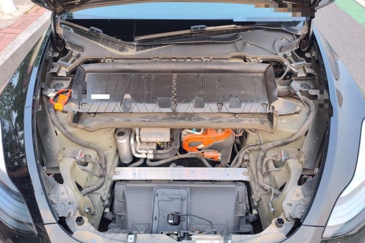 Used Tesla Model Y 2022 Revised Version Rear-Wheel Drive Engine Bay
