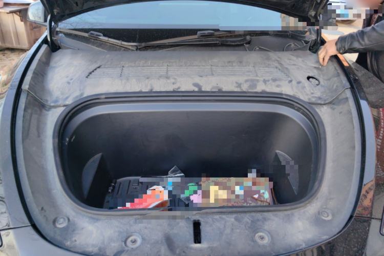 Used Tesla Model Y 2022 Revised Version Rear-Wheel Drive Engine Bay