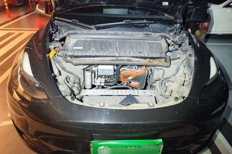 Used Tesla Model Y 2022 Revised Version Rear-Wheel Drive Engine Bay