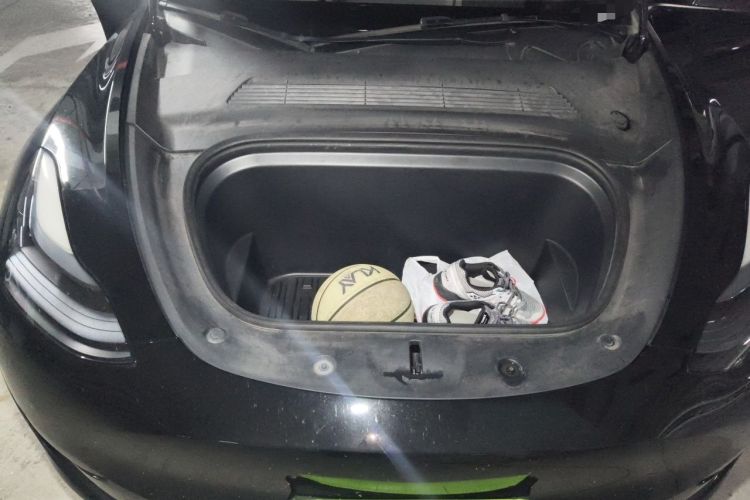 Used Tesla Model Y 2022 Revised Version Rear-Wheel Drive Engine Bay