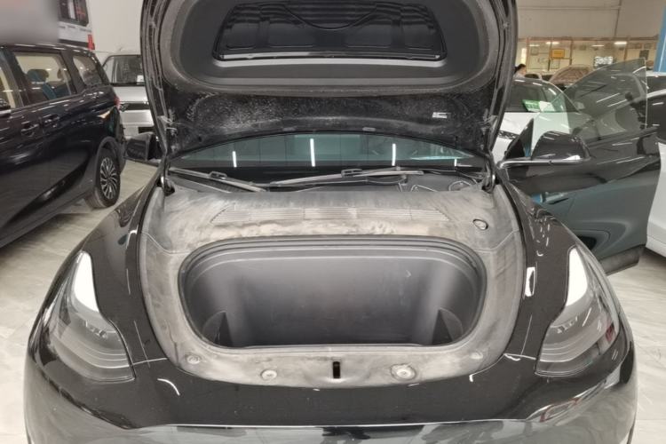 Used Tesla Model Y 2022 Long-Range All-Wheel-Drive Version Engine Bay