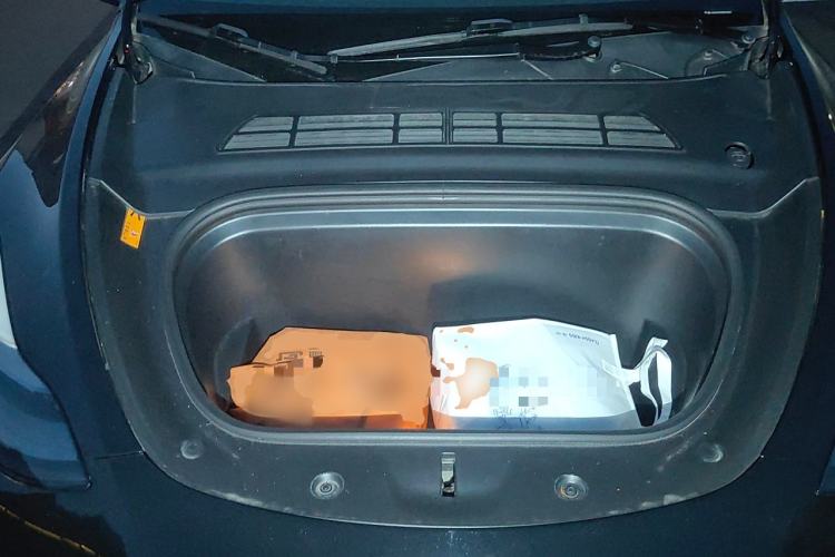 Used Tesla Model Y 2022 Revised Version Rear-Wheel Drive Engine Bay