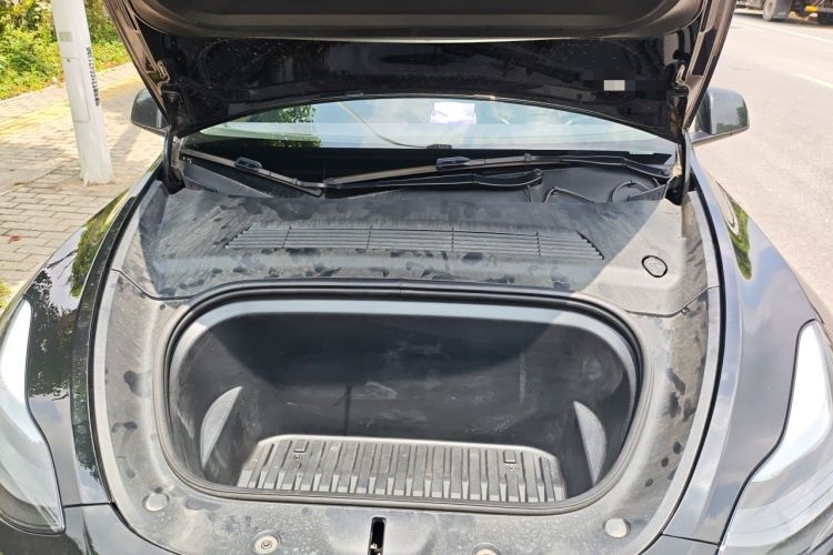Used Tesla Model Y 2022 Long-Range All-Wheel-Drive Version Engine Bay