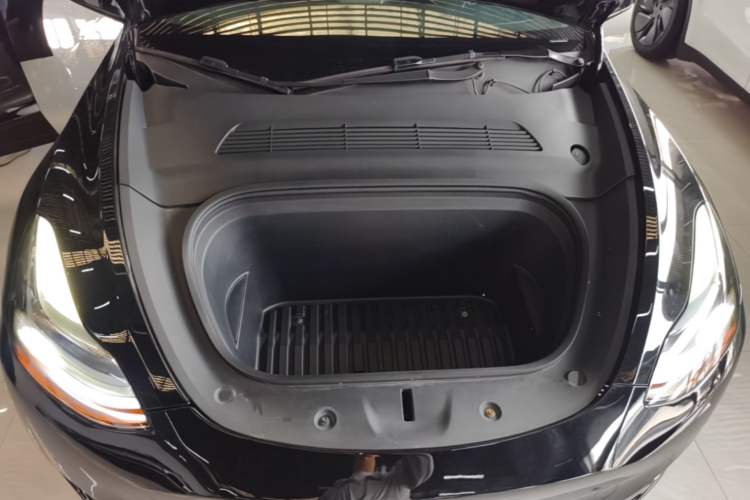 Used Tesla Model Y 2022 Revised Version Rear-Wheel Drive Engine Bay