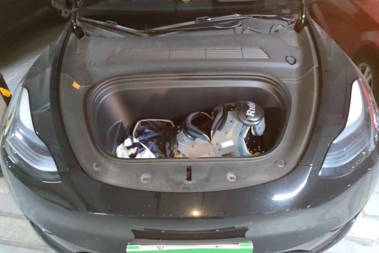 Used Tesla Model Y 2022 Revised Version Rear-Wheel Drive Engine Bay