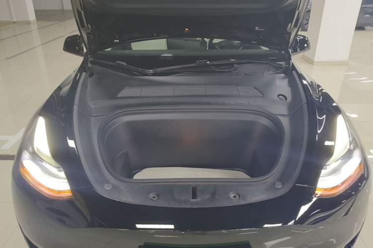 Used Tesla Model Y 2022 Revised Version Rear-Wheel Drive Engine Bay