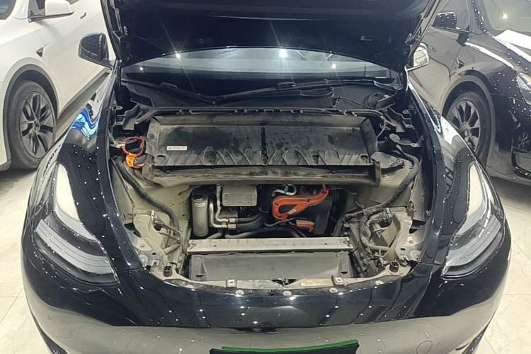 Used Tesla Model Y 2022 Revised Version Rear-Wheel Drive Engine Bay