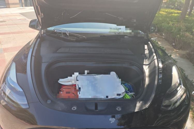 Used Tesla Model Y 2022 Rear-Wheel-Drive Version Engine Bay