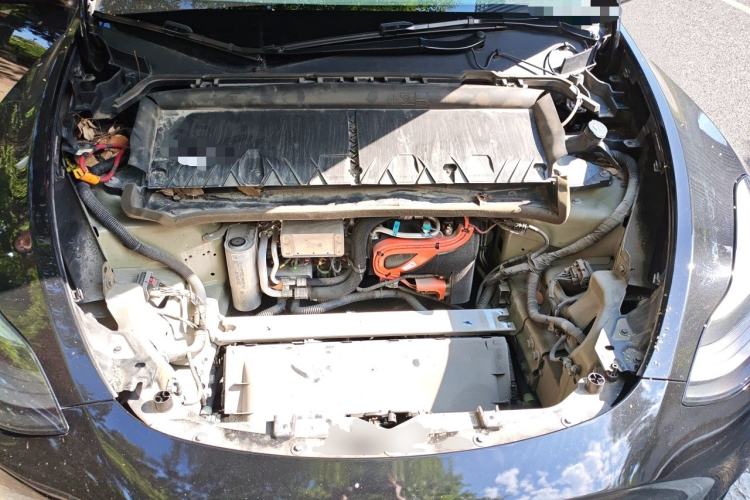 Used Tesla Model Y 2022 Revised Version Rear-Wheel Drive Engine Bay
