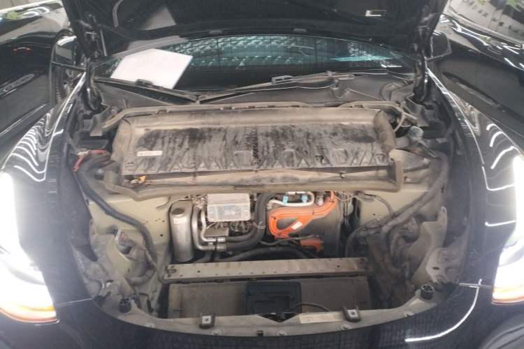 Used Tesla Model Y 2022 Revised Version Rear-Wheel Drive Engine Bay