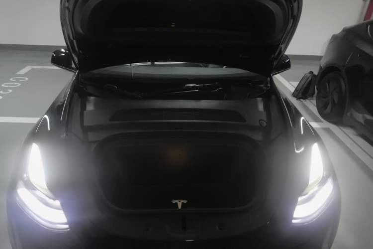 Used Tesla Model Y 2022 Revised Version Rear-Wheel Drive Engine Bay