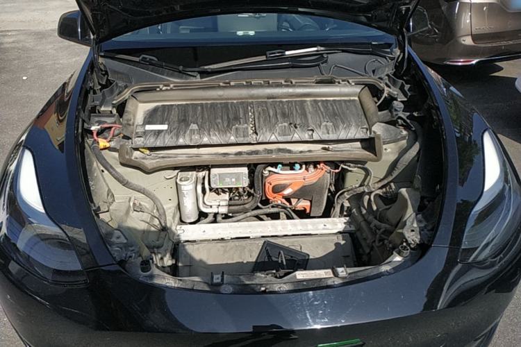 Used Tesla Model Y 2022 Revised Version Rear-Wheel Drive Engine Bay