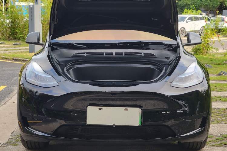 Used Tesla Model Y 2022 Revised Version Rear-Wheel Drive Engine Bay