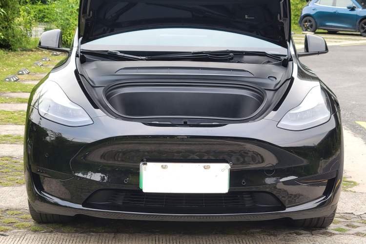 Used Tesla Model Y 2022 Revised Version Rear-Wheel Drive Engine Bay