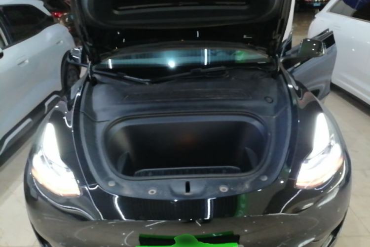 Used Tesla Model Y 2022 Revised Version Rear-Wheel Drive Engine Bay