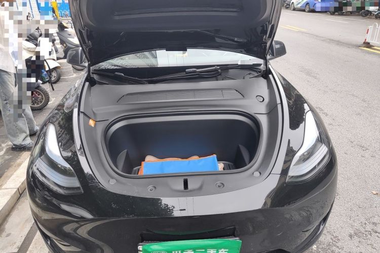 Used Tesla Model Y 2022 Revised Version Rear-Wheel Drive Engine Bay