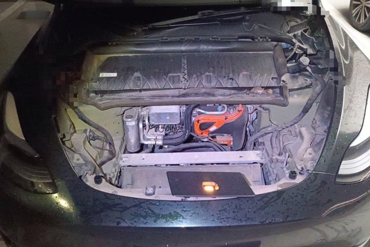 Used Tesla Model Y 2022 Revised Version Rear-Wheel Drive Engine Bay