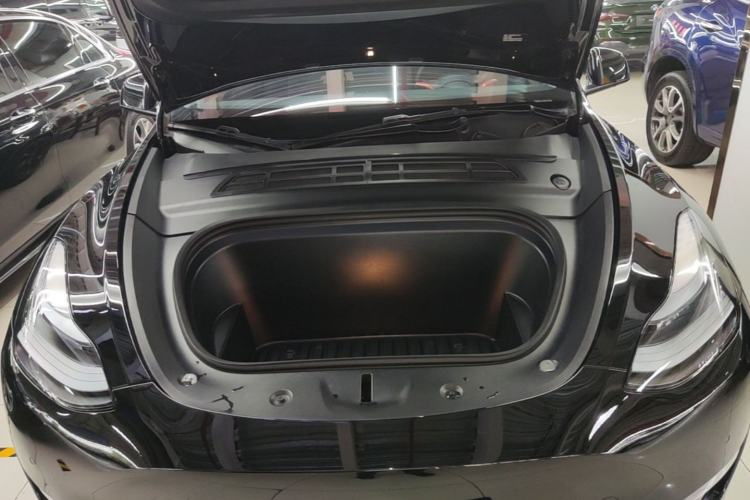 Used Tesla Model Y 2022 Revised Version Long-Range All-Wheel Drive Engine Bay