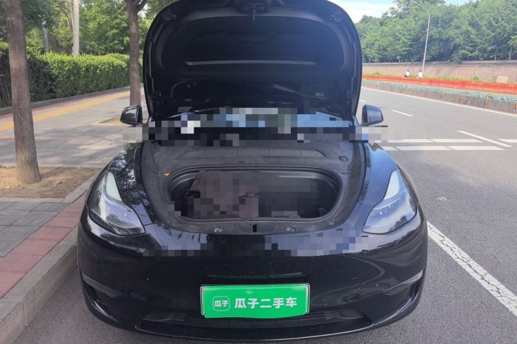 Used Tesla Model Y 2022 Long-Range All-Wheel-Drive Version Engine Bay
