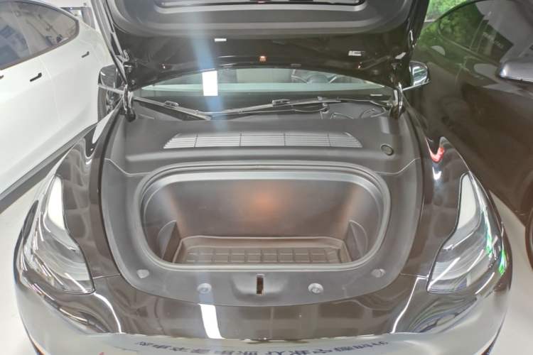 Used Tesla Model Y 2022 Long-Range All-Wheel-Drive Version Engine Bay