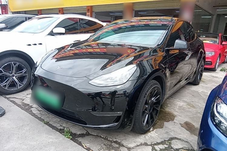 Used Tesla Model Y 2022 Rear-Wheel-Drive Version Guazi used car, China used car export, Used car for sale, Used Tesla cars, Cheapest cars for sale, Electric vehicle, New energy car