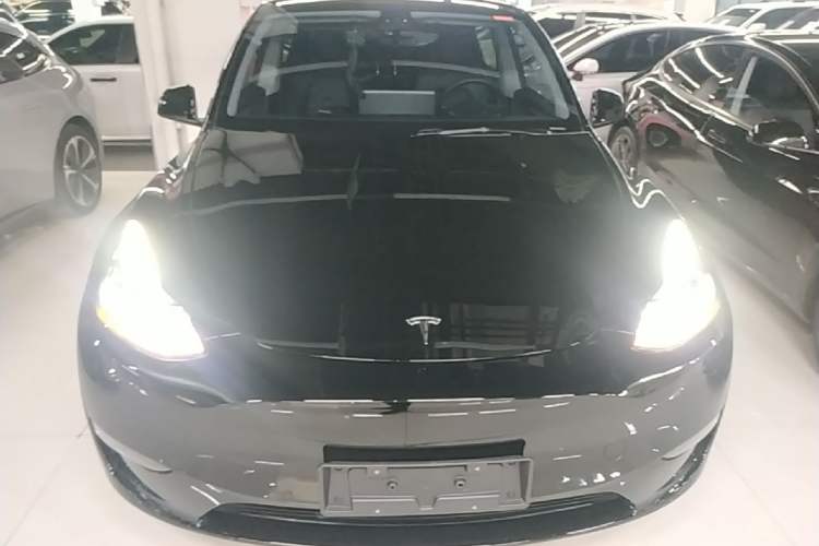 Used Tesla Model Y 2022 Revised Version Long-Range All-Wheel Drive Front