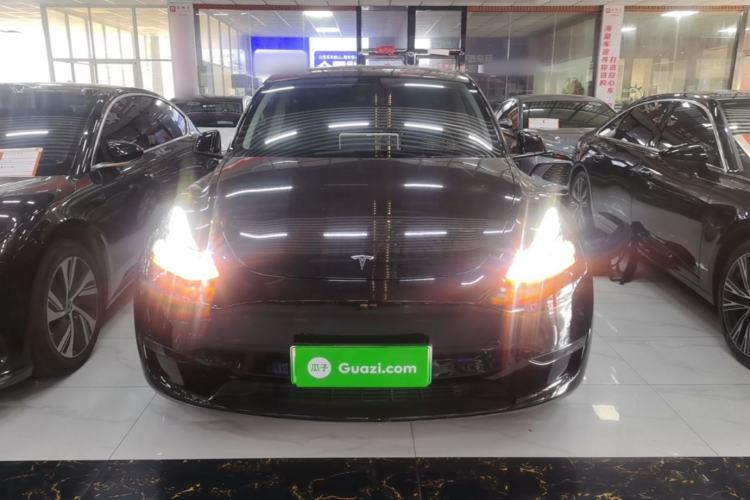 Used Tesla Model Y 2022 Revised Version Long-Range All-Wheel Drive Front