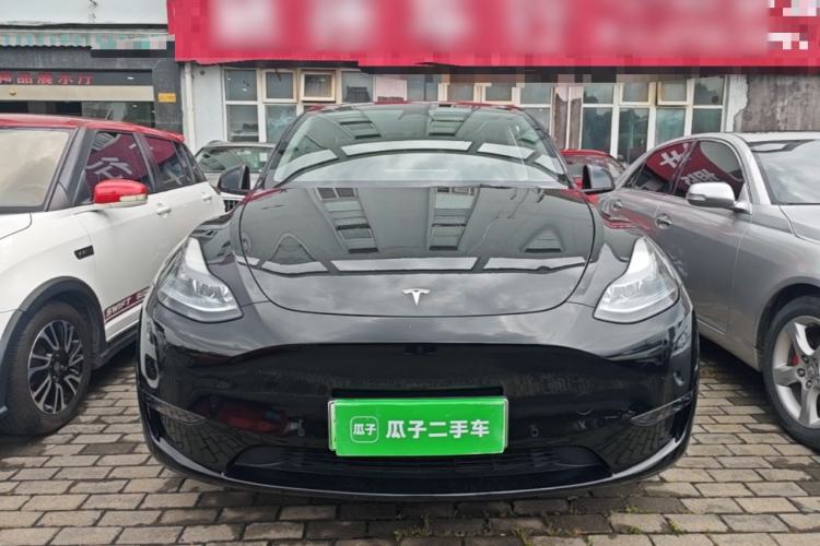 Used Tesla Model Y 2022 Revised Version Long-Range All-Wheel Drive Front