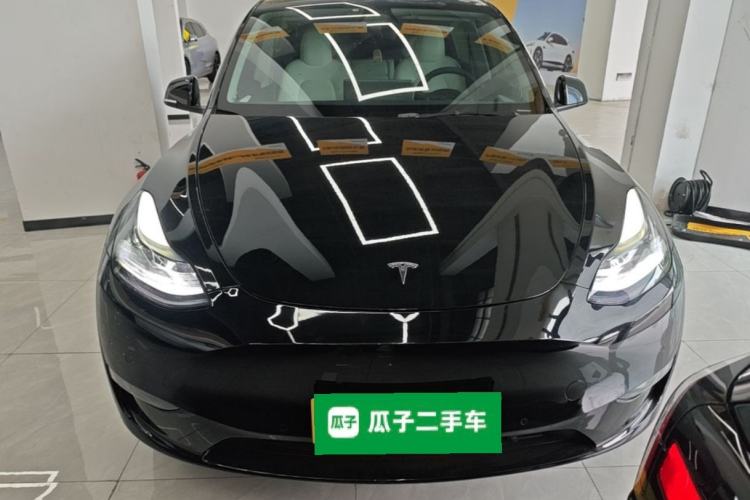 Used Tesla Model Y 2022 Revised Version Long-Range All-Wheel Drive Front
