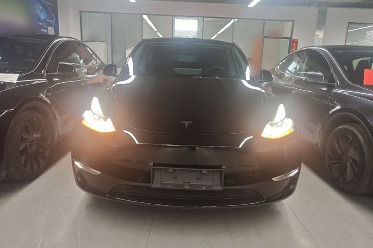 Used Tesla Model Y 2022 Revised Version Long-Range All-Wheel Drive Front