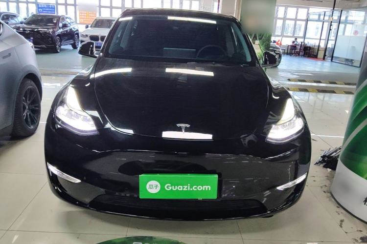 Used Tesla Model Y 2022 Revised Version Long-Range All-Wheel Drive Front