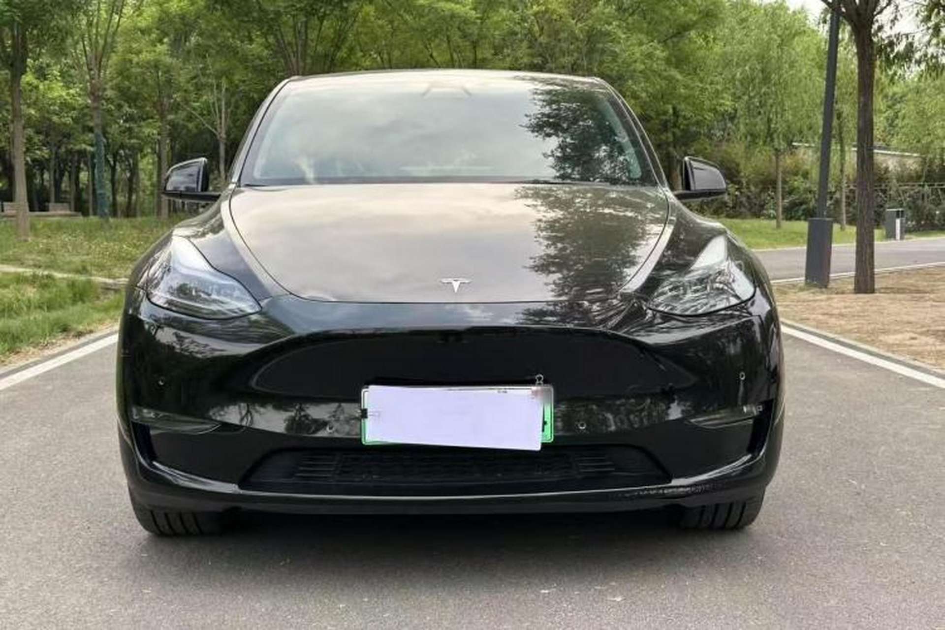Used Tesla Model Y 2022 Revised Version Long-Range All-Wheel Drive Front