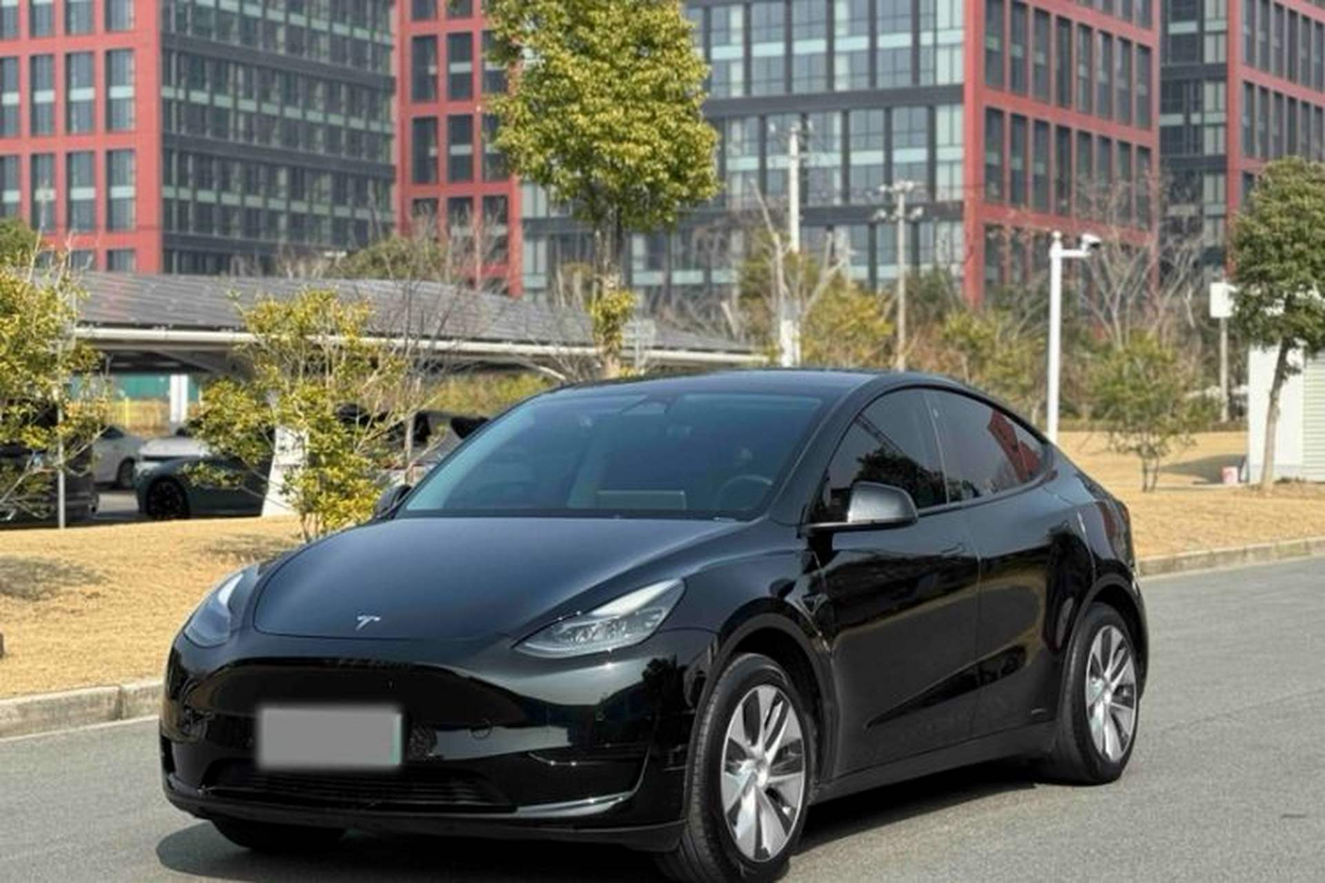 Used Tesla Model Y 2022 Revised Version Rear-Wheel Drive Front Left 45 Deg