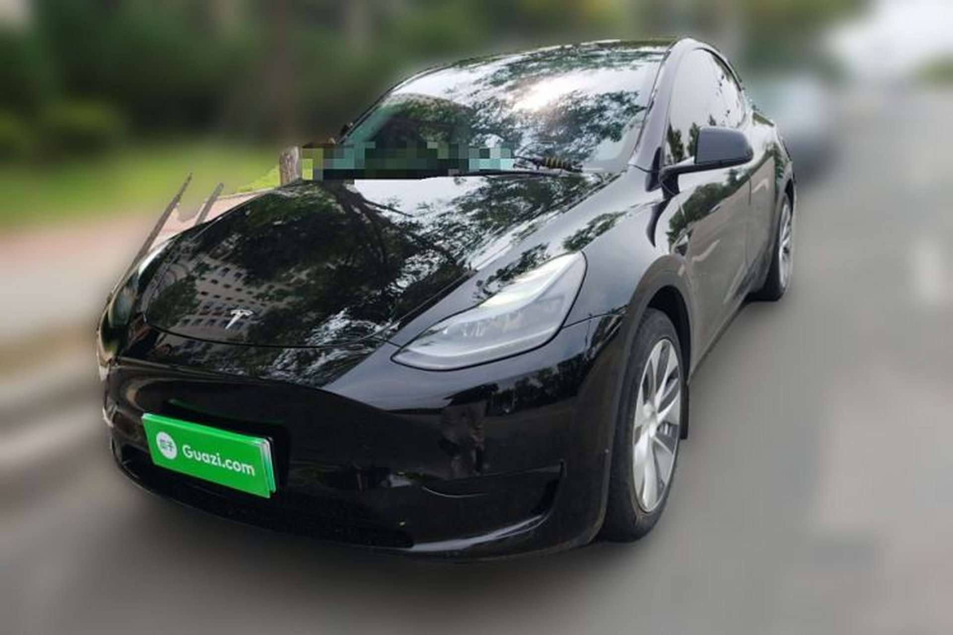 Used Tesla Model Y 2022 Rear-Wheel-Drive Version Front Left 45 Deg