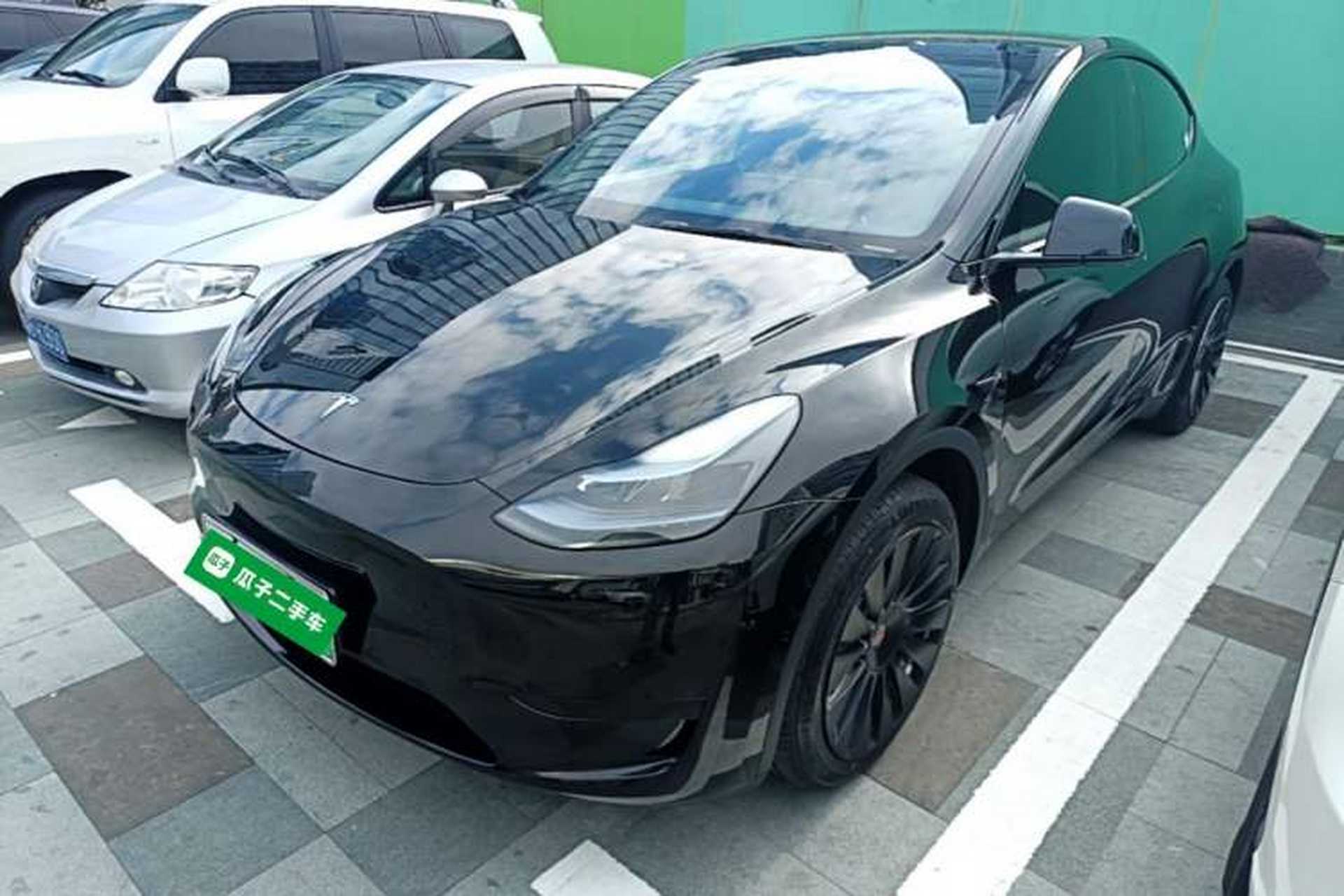 Used Tesla Model Y 2022 Revised Version Rear-Wheel Drive Front Left 45 Deg