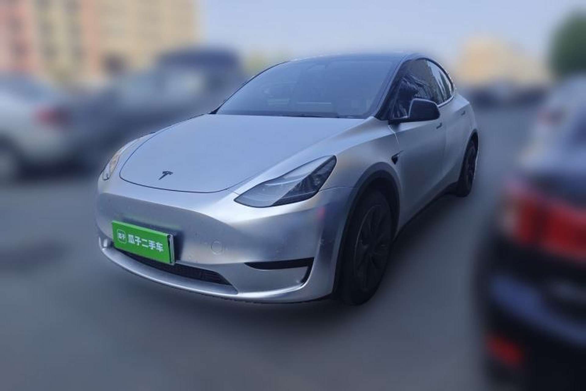 Used Tesla Model Y 2022 Revised Version Rear-Wheel Drive Front Left 45 Deg