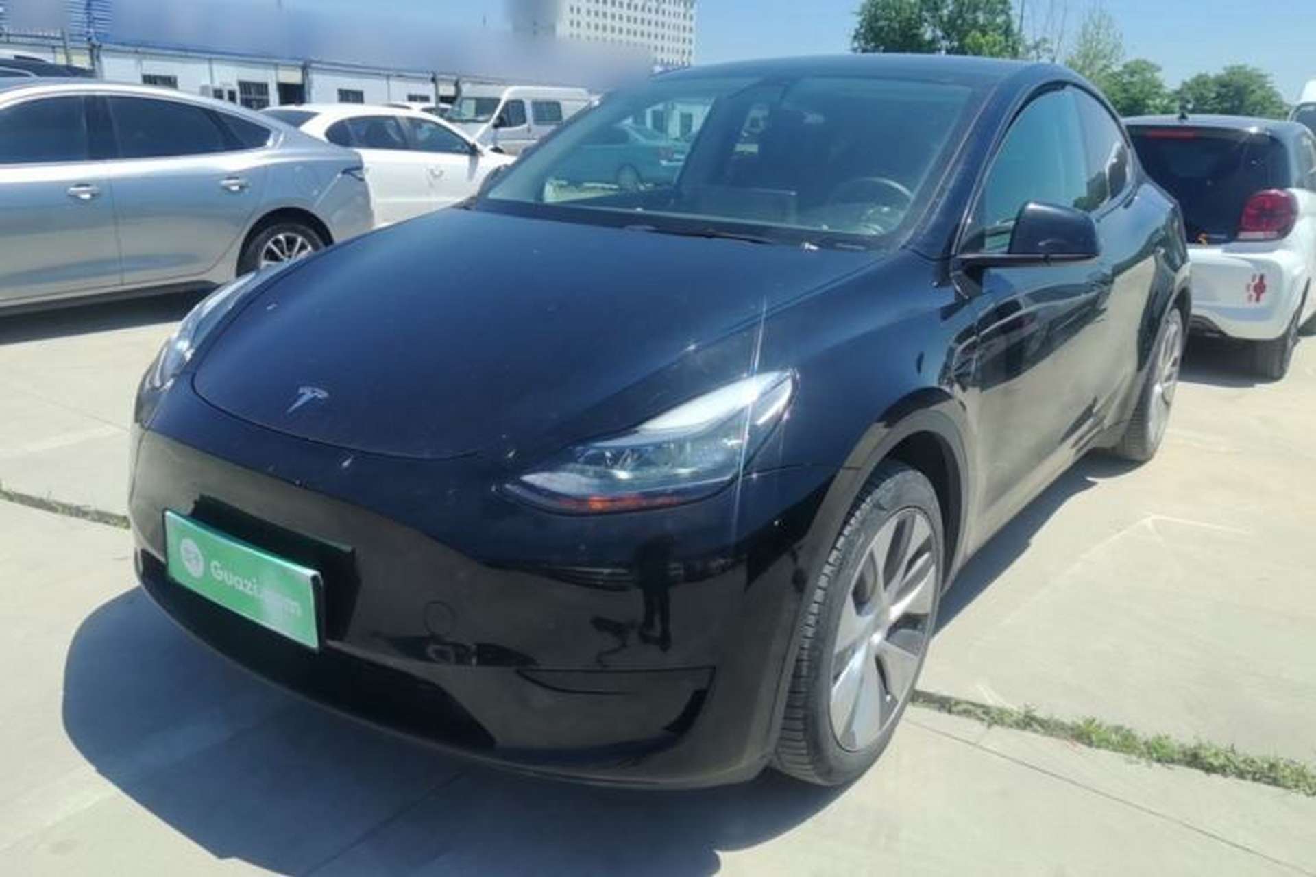 Used Tesla Model Y 2022 Revised Version Rear-Wheel Drive Front Left 45 Deg