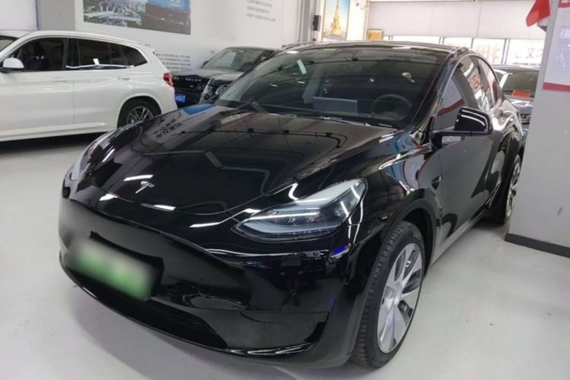 Used Tesla Model Y 2022 Revised Version Rear-Wheel Drive Front Left 45 Deg