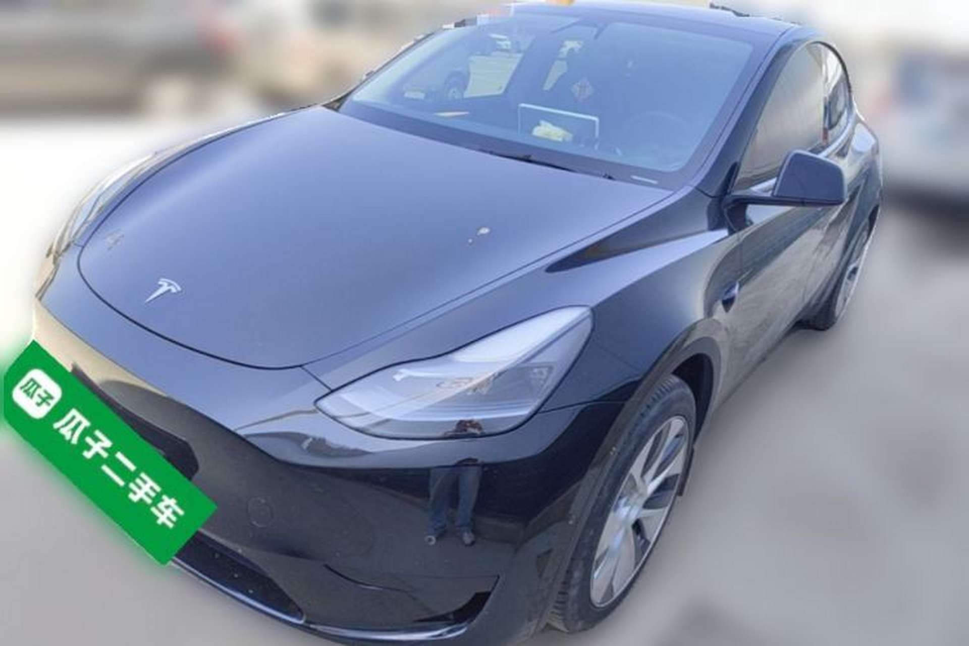 Used Tesla Model Y 2022 Rear-Wheel-Drive Version Front Left 45 Deg