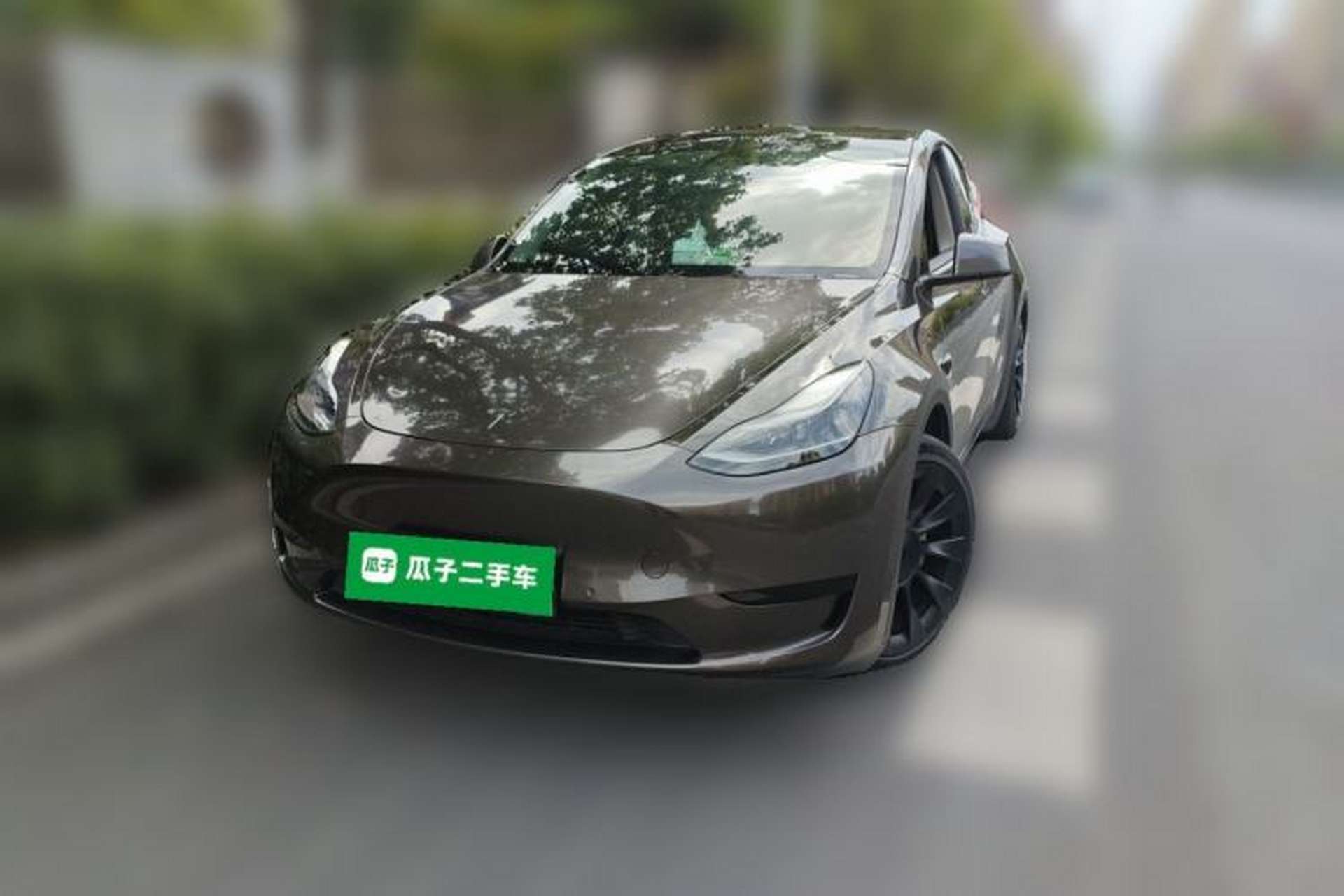 Used Tesla Model Y 2022 Rear-Wheel-Drive Version Front Left 45 Deg