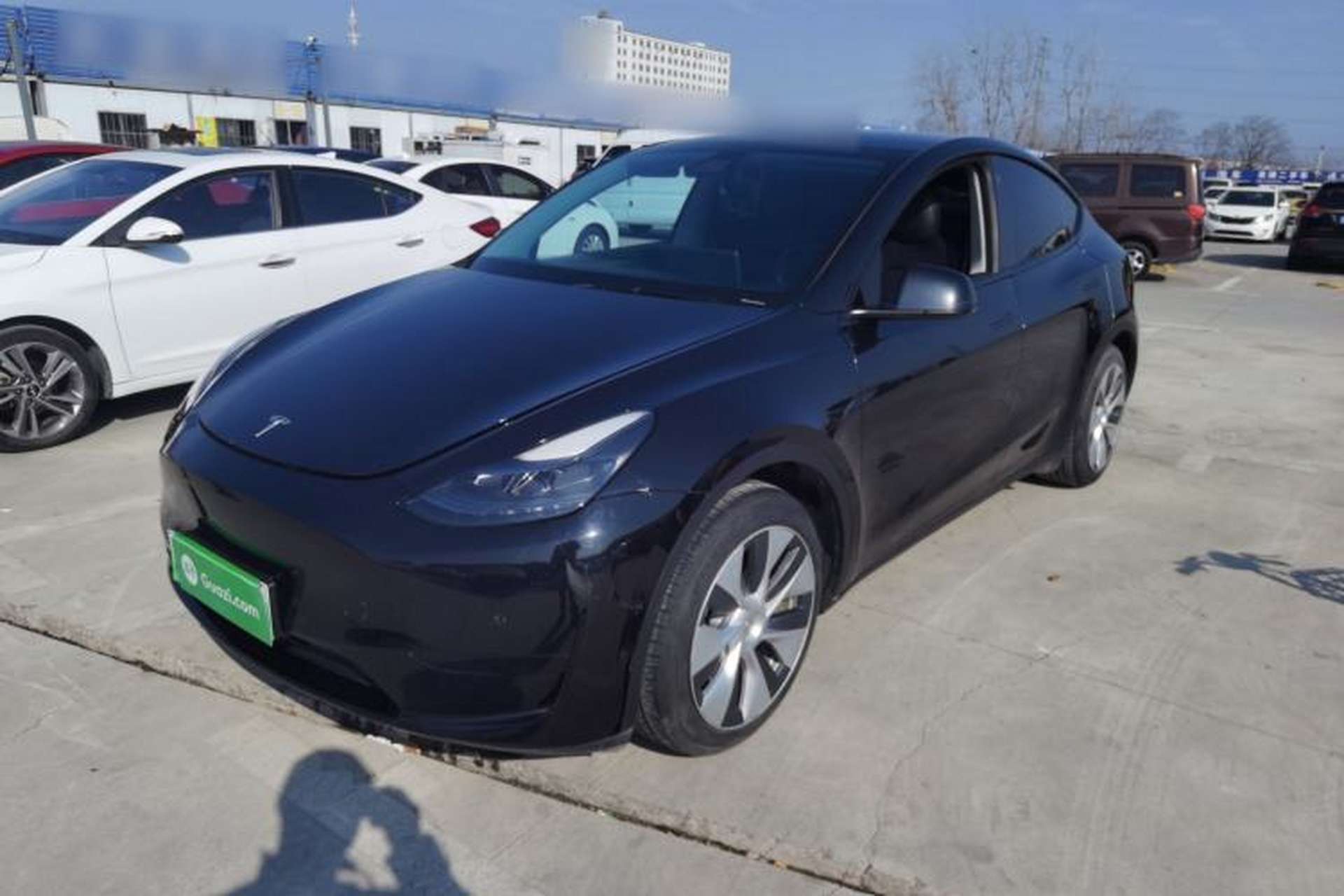Used Tesla Model Y 2022 Revised Version Rear-Wheel Drive Front Left 45 Deg