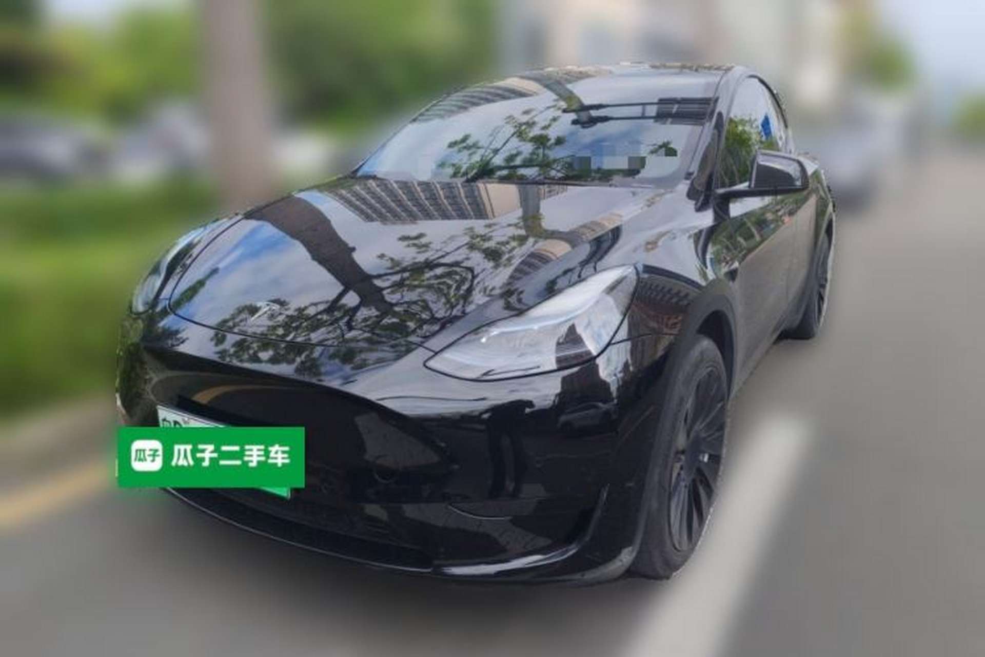 Used Tesla Model Y 2022 Revised Version Rear-Wheel Drive Front Left 45 Deg