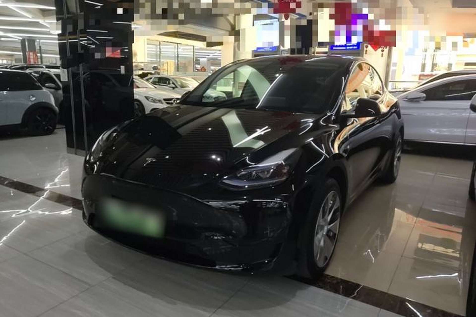 Used Tesla Model Y 2022 Revised Version Rear-Wheel Drive Front Left 45 Deg
