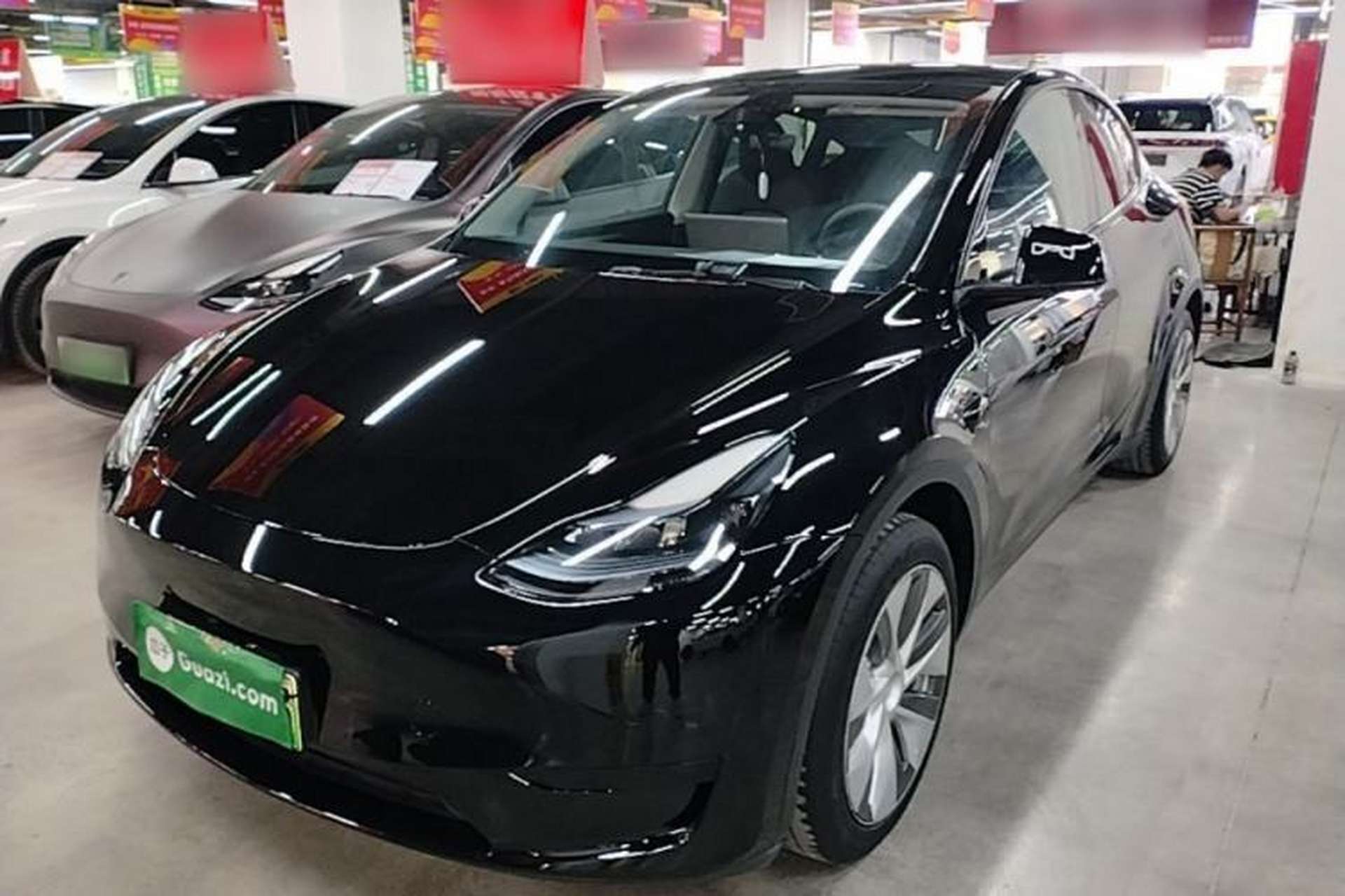 Used Tesla Model Y 2022 Revised Version Rear-Wheel Drive Front Left 45 Deg