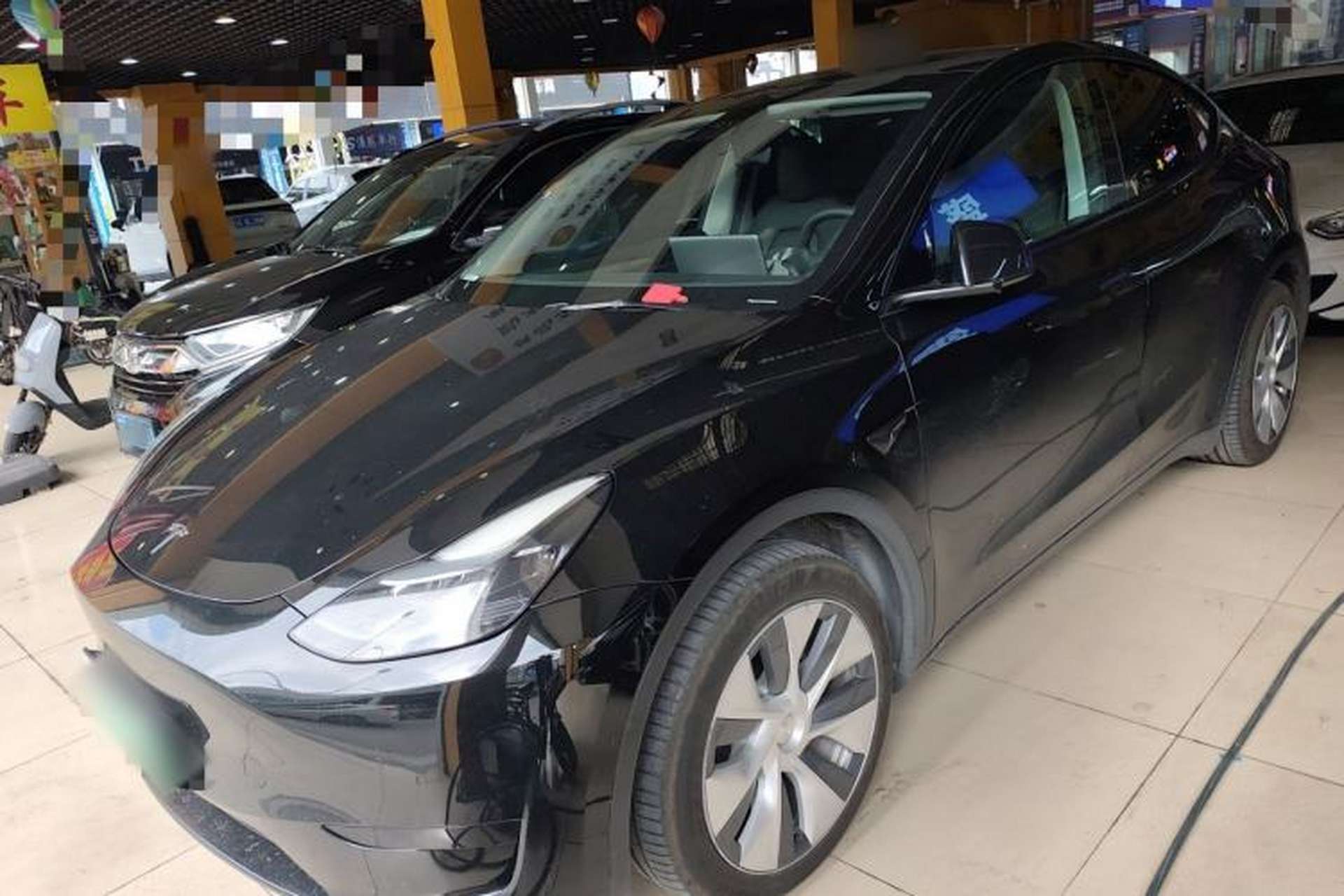 Used Tesla Model Y 2022 Revised Version Rear-Wheel Drive Front Left 45 Deg