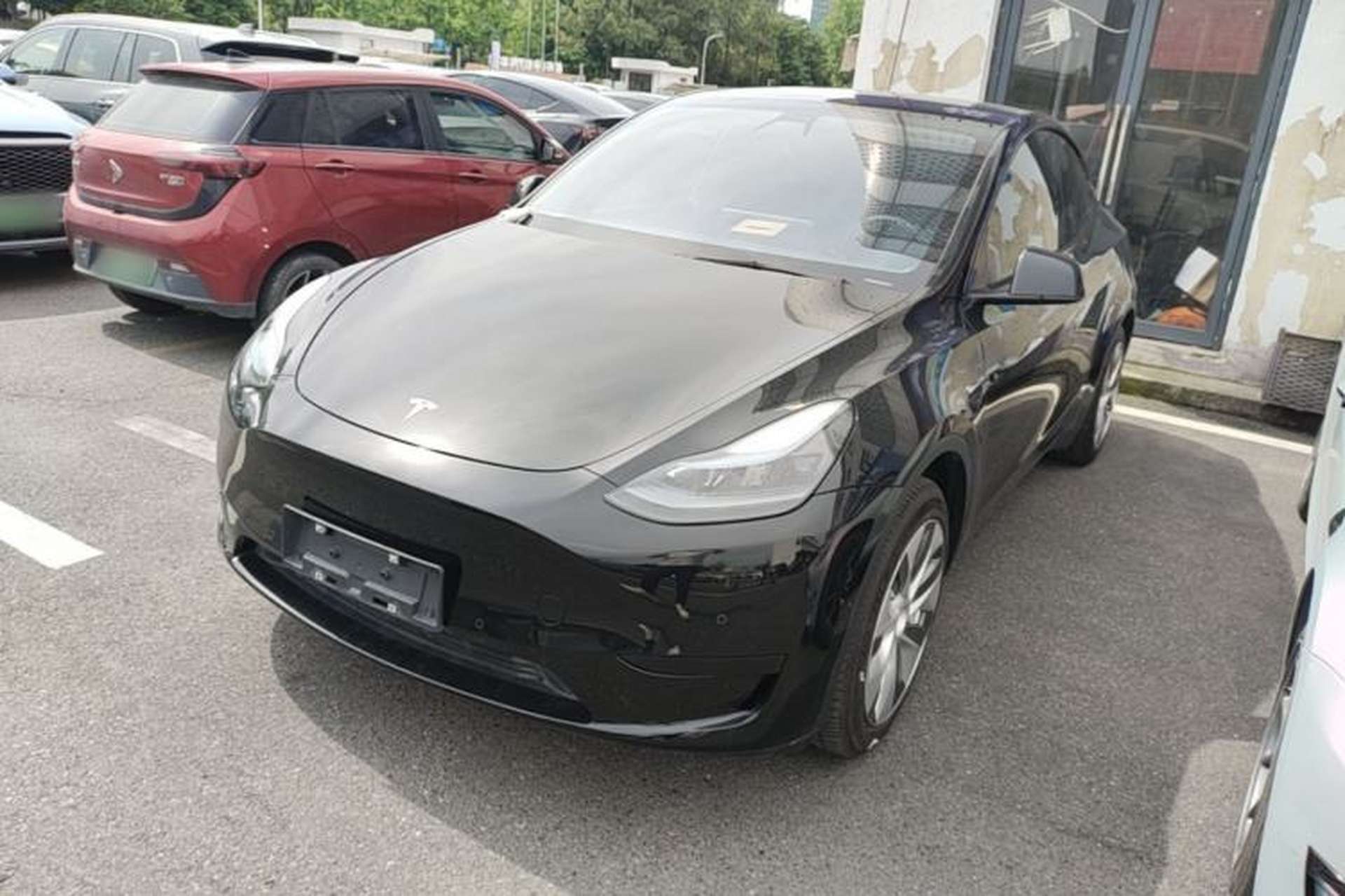 Used Tesla Model Y 2022 Revised Version Rear-Wheel Drive Front Left 45 Deg